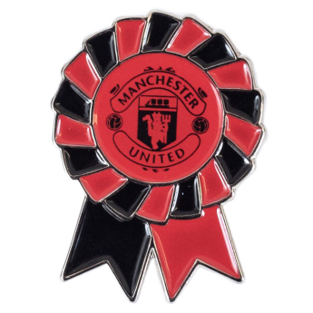 Manchester United значка Rosette Badge