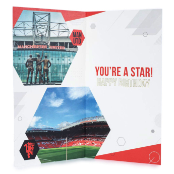Manchester United картичка за рожден ден Super Son Birthday Card