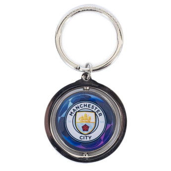 Manchester City висулка за ключодържател Spinner Keyring