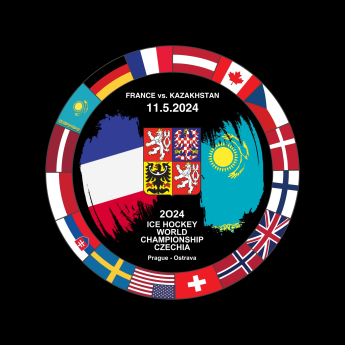 Отбори по хокей шайба Ice Hockey World Championship Czechia MS 2024 Dueling 11.5.2024 France vs. Kazakhstan
