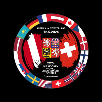 Отбори по хокей шайба Ice Hockey World Championship Czechia MS 2024 Dueling 12.5.2024 Austria vs. Switzerland