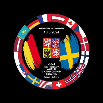 Отбори по хокей шайба Ice Hockey World Championship Czechia MS 2024 Dueling 13.5.2024 Germany vs. Sweden