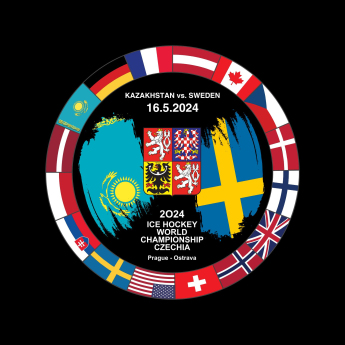 Отбори по хокей шайба Ice Hockey World Championship Czechia MS 2024 Dueling 16.5.2024 Kazakhstan vs. Sweden
