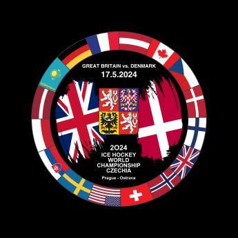 Отбори по хокей шайба Ice Hockey World Championship Czechia MS 2024 Dueling 17.5.2024 Great Britain vs. Denmark