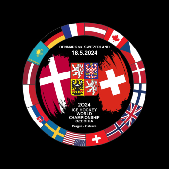Отбори по хокей шайба Ice Hockey World Championship Czechia MS 2024 Dueling 18.5.2024 Denmark vs. Switzerland