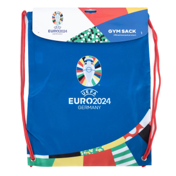 EURO 2024 чанта за фитнес blue