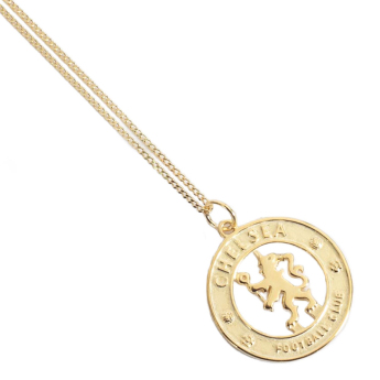 Chelsea FC колие с висулка 18ct Gold Plated on Silver