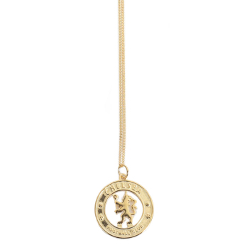 Chelsea FC колие с висулка 18ct Gold Plated on Silver