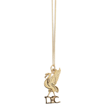 Liverpool FC колие с висулка 18ct Gold Plated on Silver Liverbird