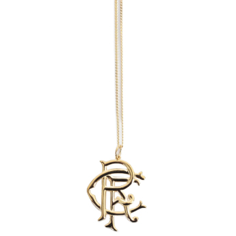 Rangers FC колие с висулка 18ct Gold Plated on Silver