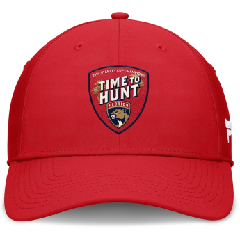 Florida Panthers баскетболна шапка с козирка 2024 Stanley Cup Champions Hometown Slogan Flex