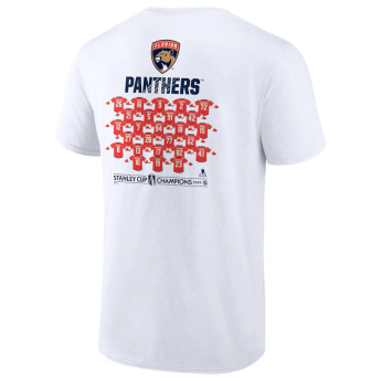 Florida Panthers мъжка тениска 2024 Stanley Cup Champions Jersey Roster