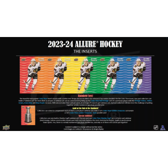NHL кутии хокей карти NHL 2023-24 Upper Deck Allure Hobby Box