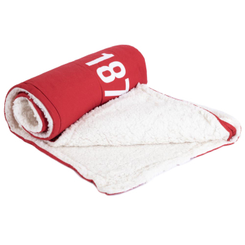 Manchester United поларено одеяло Core Stripe Sherpa