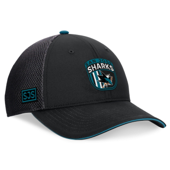 San Jose Sharks баскетболна шапка с козирка 2024 Draft NHL On Stage Trucker Adjustable Hat
