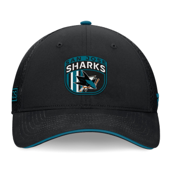 San Jose Sharks баскетболна шапка с козирка 2024 Draft NHL On Stage Trucker Adjustable Hat