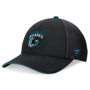 San Jose Sharks баскетболна шапка с козирка 2024 Draft NHL On Stage Trucker Adjustable Hat