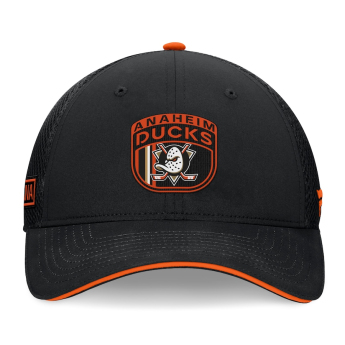 Anaheim Ducks баскетболна шапка с козирка 2024 Draft NHL On Stage Trucker Adjustable Hat