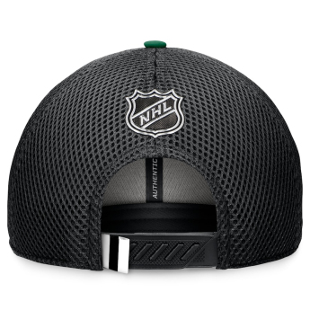 Dallas Stars баскетболна шапка с козирка 2024 Draft NHL On Stage Trucker Adjustable Hat