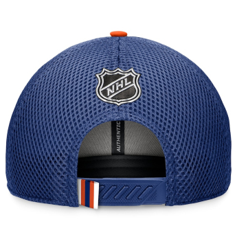 Edmonton Oilers баскетболна шапка с козирка 2024 Draft NHL On Stage Trucker Adjustable Hat