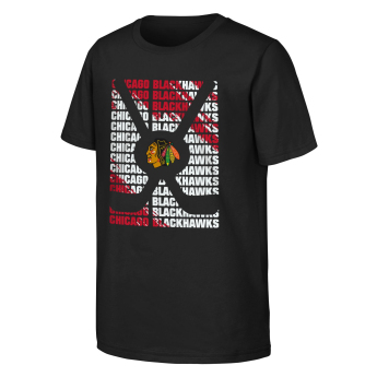 Chicago Blackhawks детска тениска Box Ss Ctn Tee