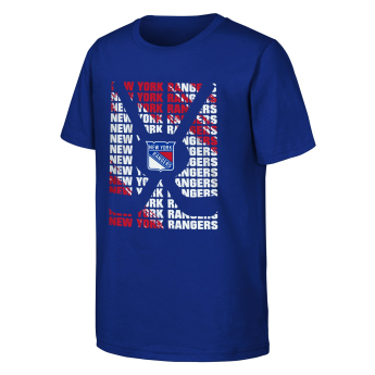 New York Rangers детска тениска Box Ss Ctn Tee