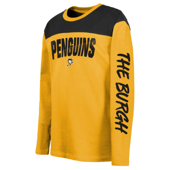 Pittsburgh Penguins детска тениска с дълъг ръкав Unbeaten Run Ls Crew Nk Tee