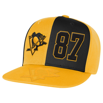 Pittsburgh Penguins детска бейзболна шапка с козирка Sidney Crosby Pandemonium Tonal Flat Brim Sn