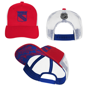 New York Rangers детска бейзболна шапка с козирка Lifestyle Snapback Trucker