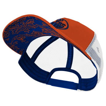 Edmonton Oilers детска бейзболна шапка с козирка Lifestyle Snapback Trucker