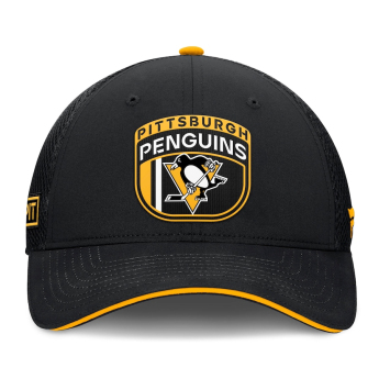 Pittsburgh Penguins баскетболна шапка с козирка 2024 Draft NHL On Stage Trucker Adjustable Hat