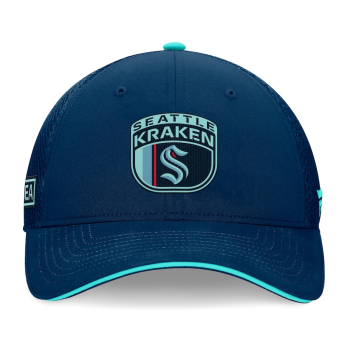 Seattle Kraken баскетболна шапка с козирка 2024 Draft NHL On Stage Trucker Adjustable Hat