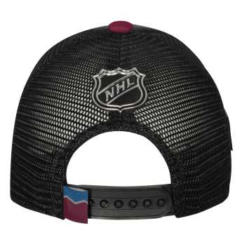 Colorado Avalanche детска бейзболна шапка с козирка 2024 Draft NHL On Stage Trucker Adjustable Hat