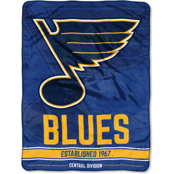 St. Louis Blues одеяло Plush Micro Throw Logo