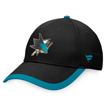 San Jose Sharks баскетболна шапка с козирка Defender Structured Adjustable black