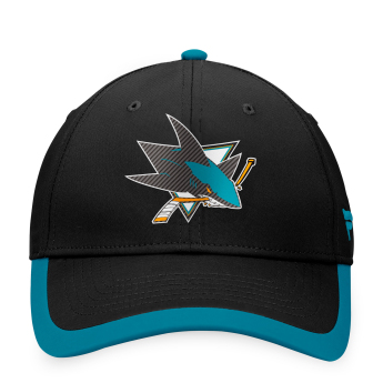 San Jose Sharks баскетболна шапка с козирка Defender Structured Adjustable black