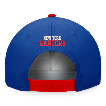 New York Rangers баскетболна шапка с козирка Defender Structured Adjustable blue