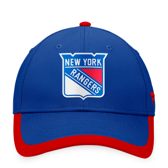 New York Rangers баскетболна шапка с козирка Defender Structured Adjustable blue