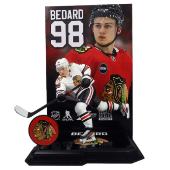 Chicago Blackhawks фигурка Connor Bedard #98 Figure SportsPicks LIMITED PLATINUM CHASE