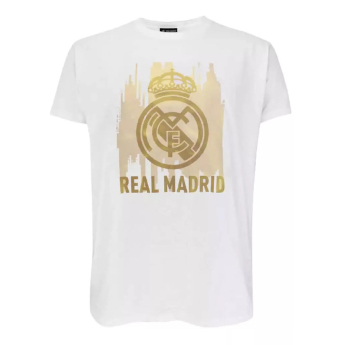 Real Madrid CF мъжка тениска No88 white gold