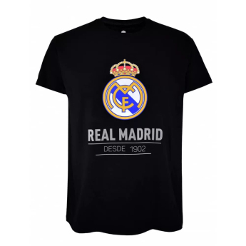 Real Madrid CF мъжка тениска No90 black colour
