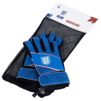Футболни отбори детски вратарски ръкавици England FA Kids 67-73mm palm width