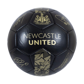 Newcastle United мини футболна топка Sig Gold Phantom - size 1