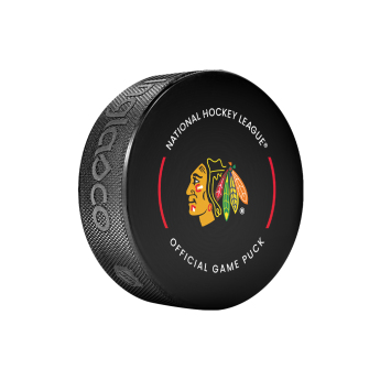 Chicago Blackhawks шайба Official Game Puck 2022-2023