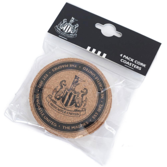 Newcastle United комплект подложки за чаши 4pk Coaster Set