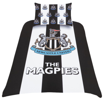 Newcastle United спално бельо за единично легло Stripe design