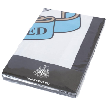 Newcastle United спално бельо за единично легло Stripe design