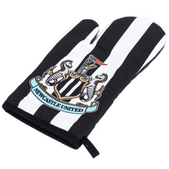 Newcastle United ръкавици за фурна и престилка Stripe design