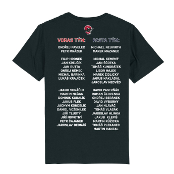 Отбори по хокей мъжка тениска exhibition Prague 2024 black