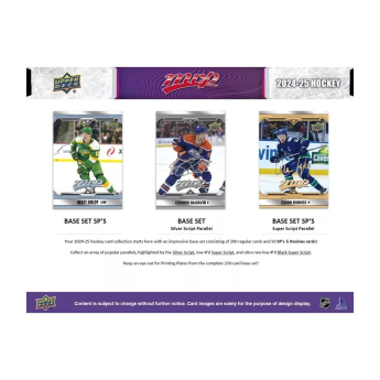 NHL кутии хокей карти NHL 2024-25  Upper Deck MVP Hockey Hobby Box